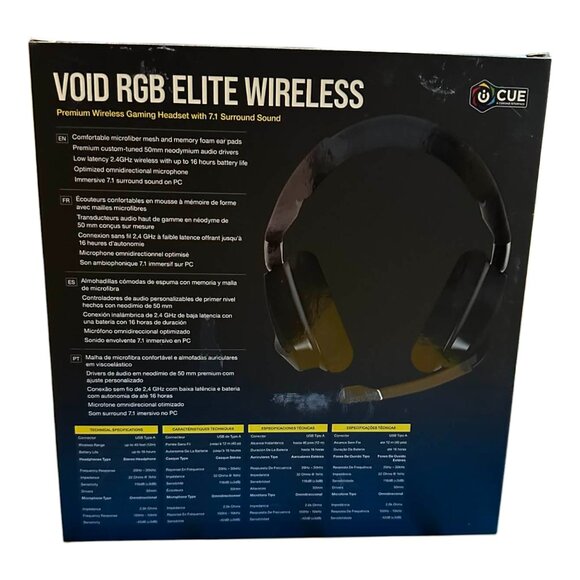Gaming Headset Corsair Void RGB Elite Wireless - Picture 2 of 5
